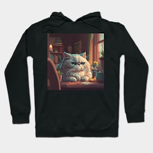 Cozy Persian cat Hoodie